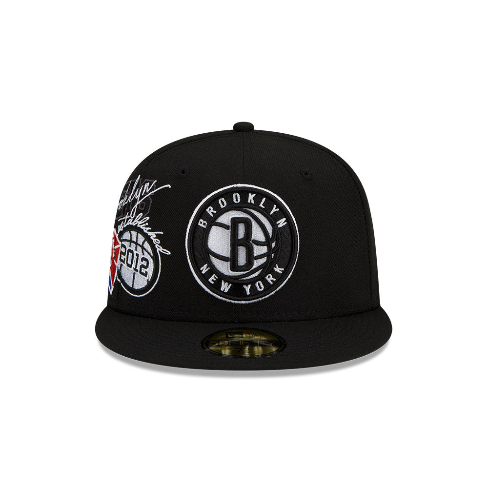 Brooklyn Nets Back Half 59FIFTY Fitted