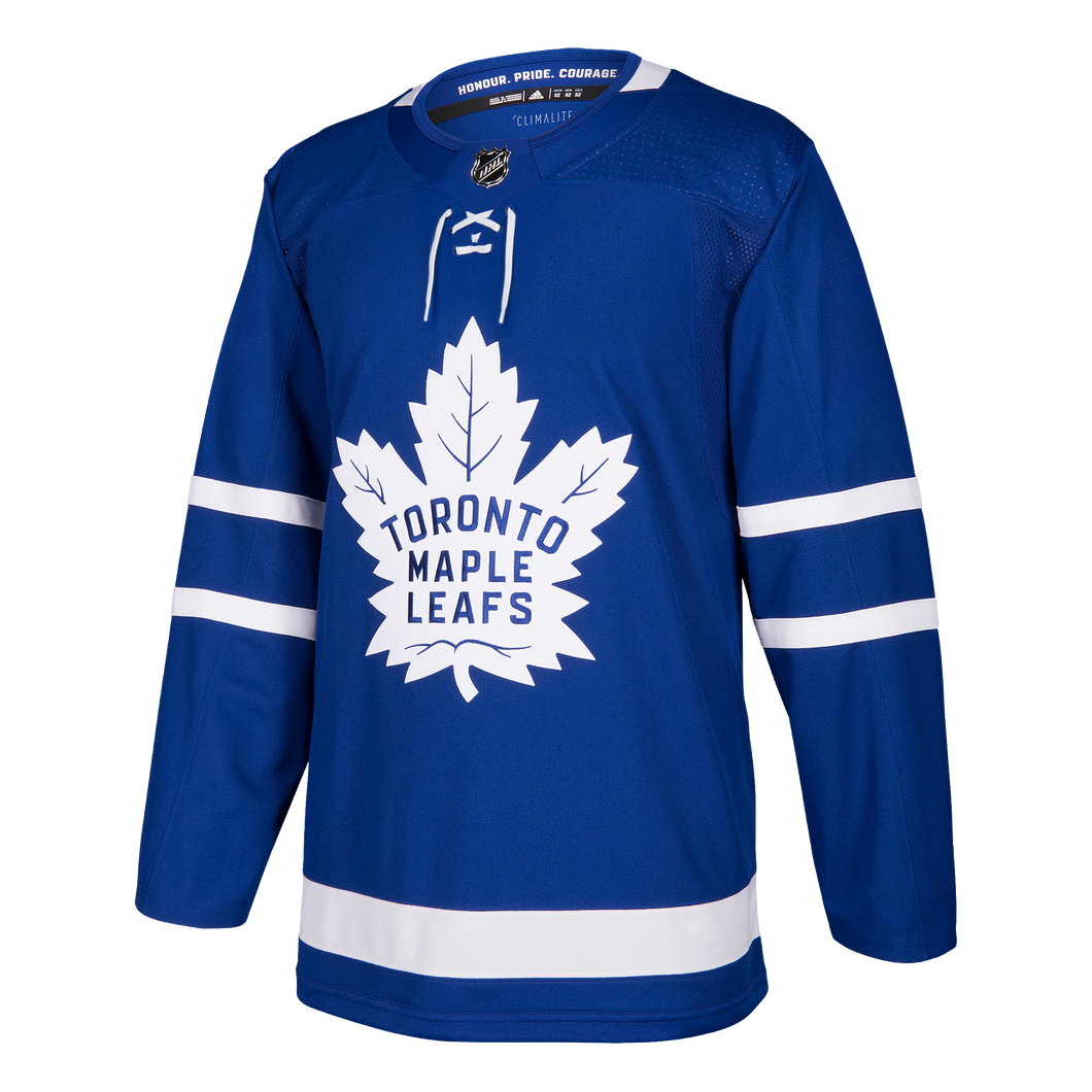 Men's Toronto Maple Leafs Blank Adidas Blue Home Authentic Jersey