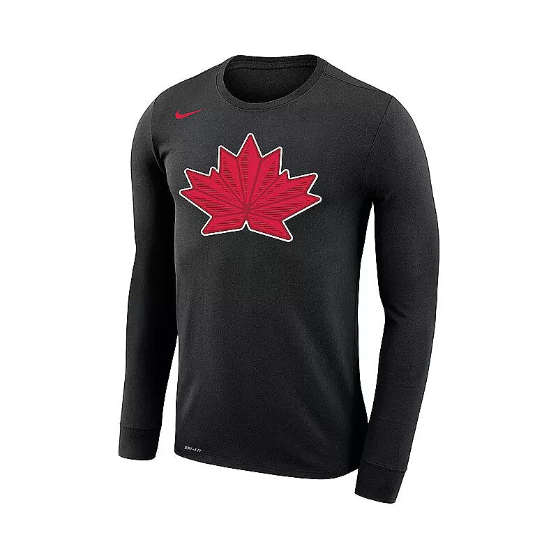 Team Canada 2022 Nike Dri-Fit Long Sleeve Shirt
