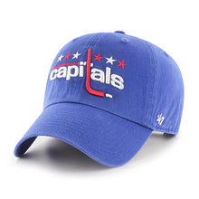 Load image into Gallery viewer, Washington Capitals &#39;47 Brand Vintage Clean Up Cap
