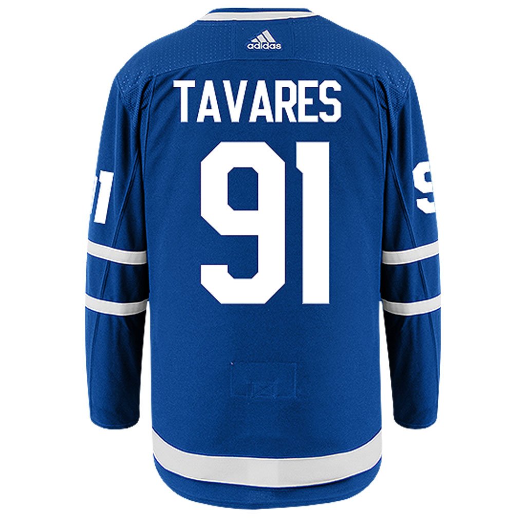 Men's Toronto Maple Leafs John Tavares Adidas Blue Home Authentic Jersey