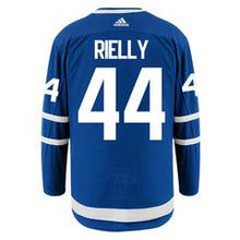 Load image into Gallery viewer, Men&#39;s Toronto Maple Leafs Morgan Rielly Adidas Blue Home Authentic Jersey
