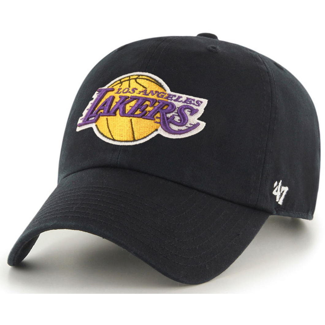 Los Angeles Lakers '47 Brand Clean Up Cap Black