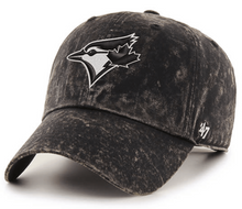Load image into Gallery viewer, Toronto Blue Jays &#39;47 Brand Clean Up Cap Black Gamut
