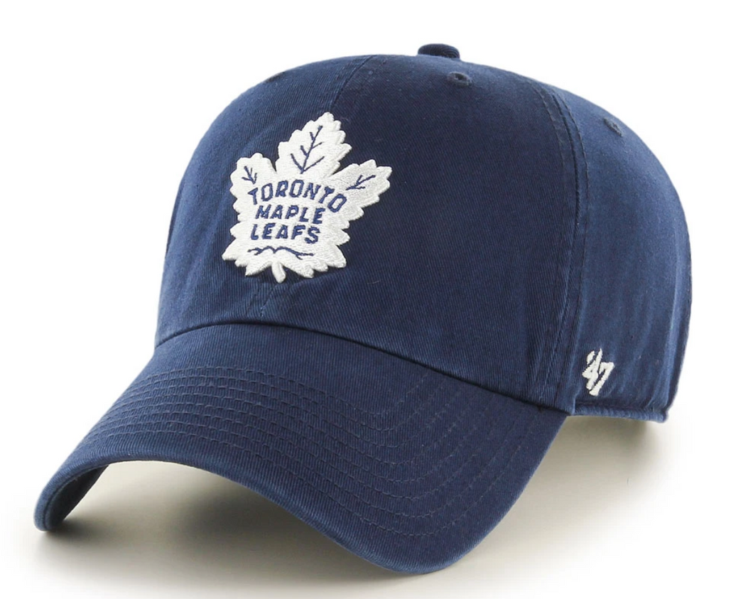 Toronto Maple Leafs '47 Brand Clean Up Cap Navy