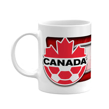 Load image into Gallery viewer, Canada Soccer 11oz Coffee Mug
