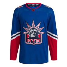 Load image into Gallery viewer, Men&#39;s New York Rangers Adidas Royal Blue - Reverse Retro 2.0 Authentic Blank Jersey

