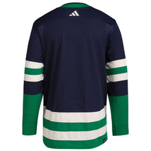 Load image into Gallery viewer, Men&#39;s Vancouver Canucks Adidas Navy - Reverse Retro 2.0 Authentic Blank Jersey
