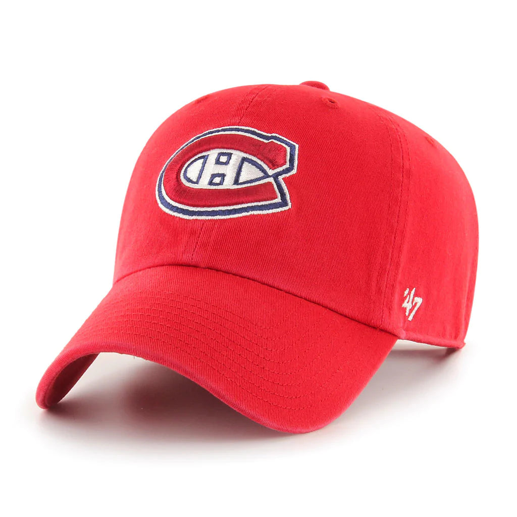 Montreal Canadiens '47 Brand Red Clean Up Cap
