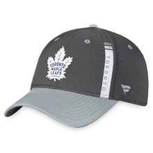 Load image into Gallery viewer, Toronto Maple Leafs Fanatics Branded Authentic Pro Home Ice Adjustable Hat - Charcoal/Gray
