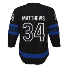 Load image into Gallery viewer, Auston Matthews Toronto Maple Leafs Infant Alternate Premier Team - Jersey - Black
