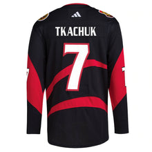 Load image into Gallery viewer, Brady Tkachuk Ottawa Senators Adidas Black - Reverse Retro 2.0 Authentic Player Jersey
