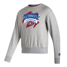 Load image into Gallery viewer, Men&#39;s Montreal Canadiens adidas Grey Reverse Retro 2.0 - Attack Triangle Pullover Sweatshirt
