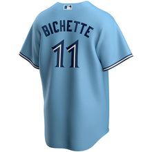 Load image into Gallery viewer, Bo Bichette Toronto Blue Jays Nike Alternate Replica Player - Stitched Jersey - Baby Blue
