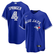 Load image into Gallery viewer, George Springer Toronto Blue Jays Nike Alternate Replica Player Stitched Jersey - Royal
