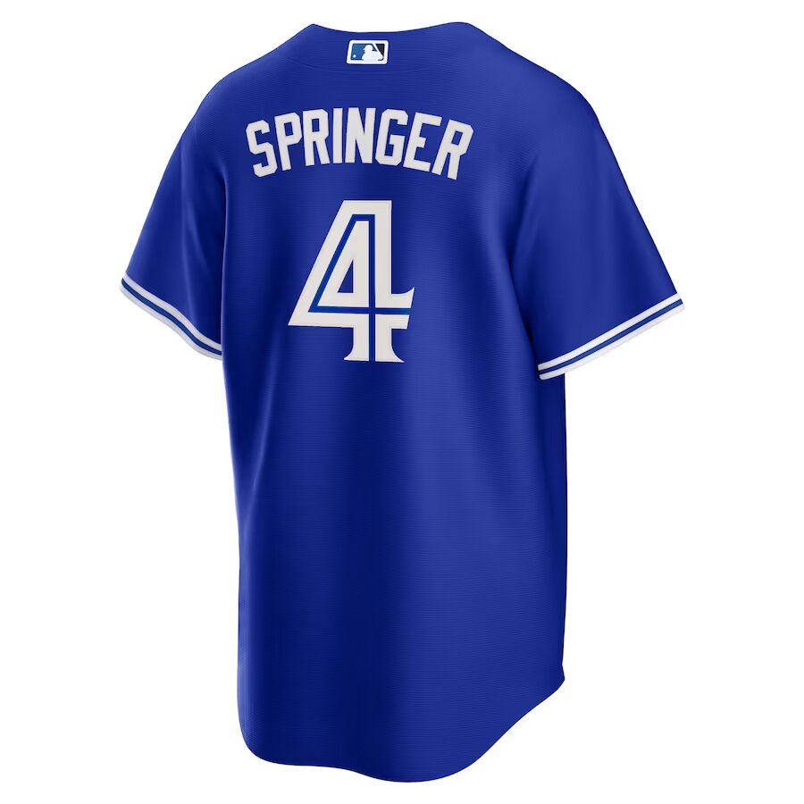 George Springer Toronto Blue Jays Nike Alternate Replica Player Stitched Jersey - Royal