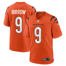 Load image into Gallery viewer, Joe Burrow Cincinnati Bengals Orange - Nike Game Jersey
