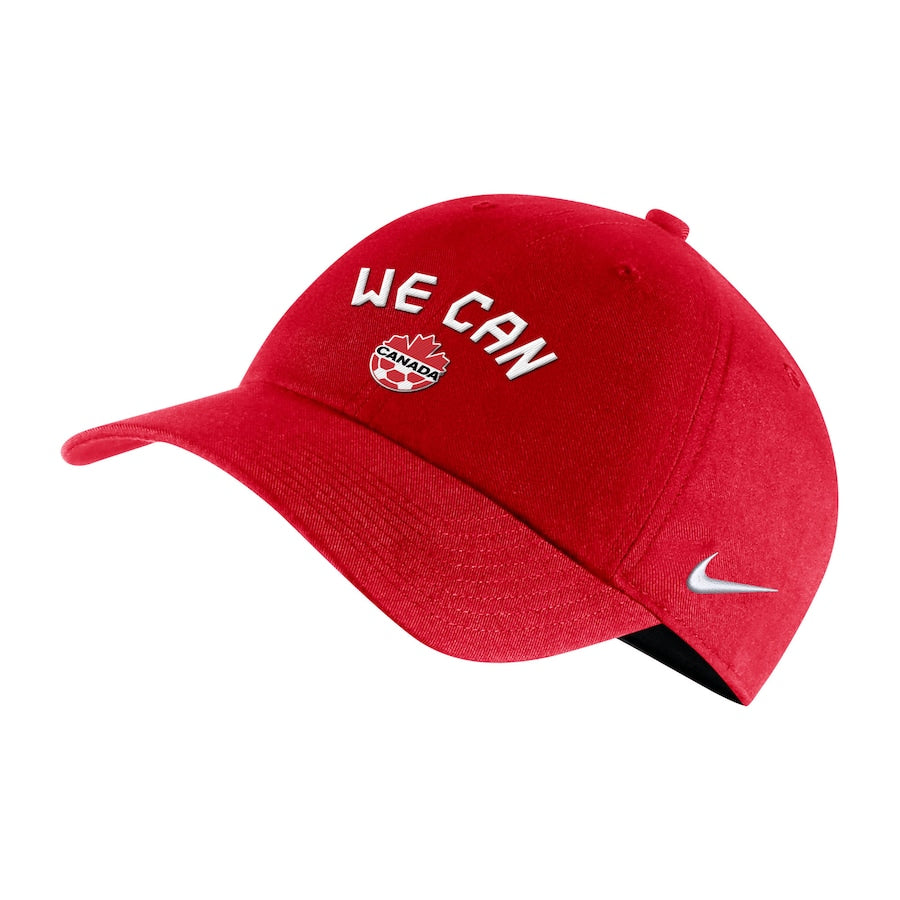 Unisex Nike Red Canada Soccer We Can Campus Adjustable Hat