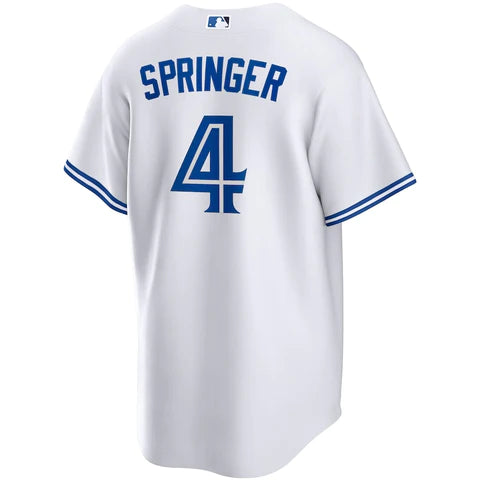 George Springer Toronto Blue Jays Nike Home Replica Player Stitched Jersey - White