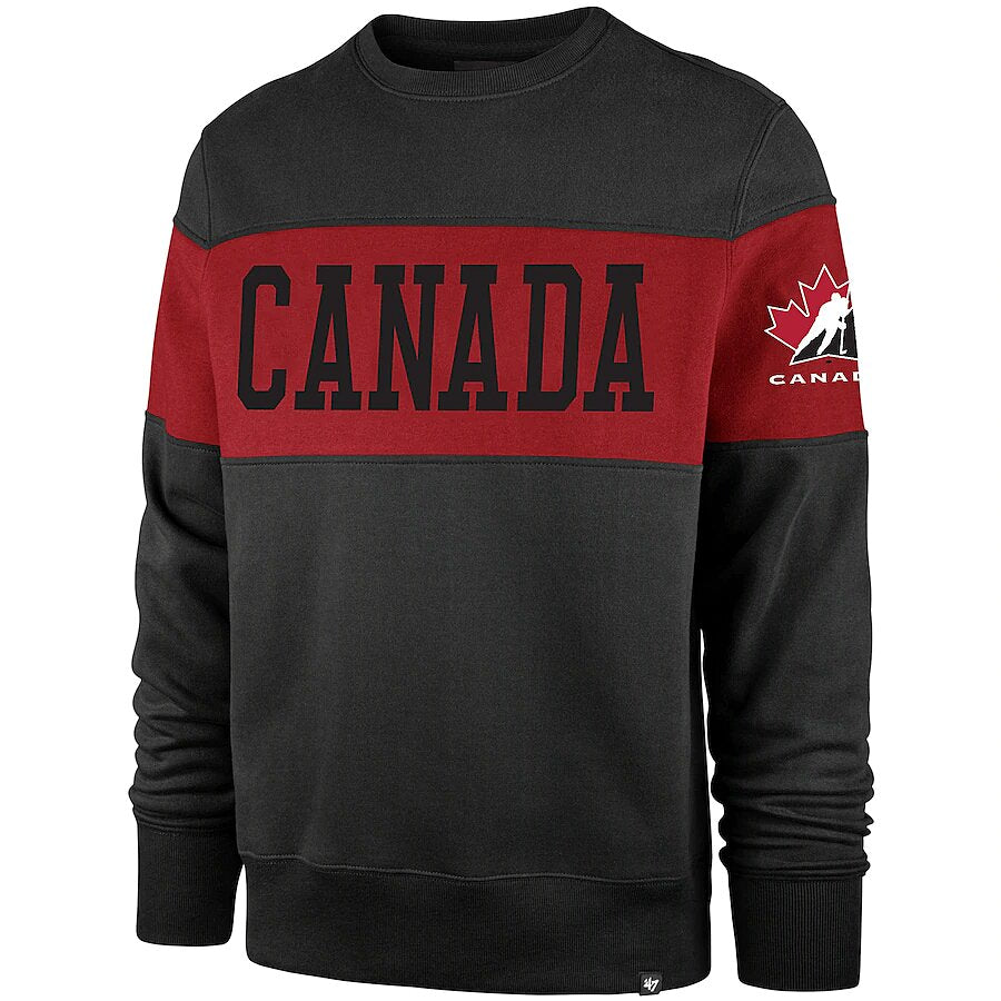Men's 47 Black Hockey Canada Interstate - Pullover Sweatshirt