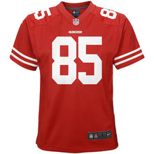 Load image into Gallery viewer, George Kittle San Francisco 49ers Nike Youth Game Jersey - Red
