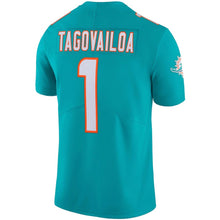 Load image into Gallery viewer, Tua Tagovailoa Miami Dolphins Teal - Nike Limited Jersey
