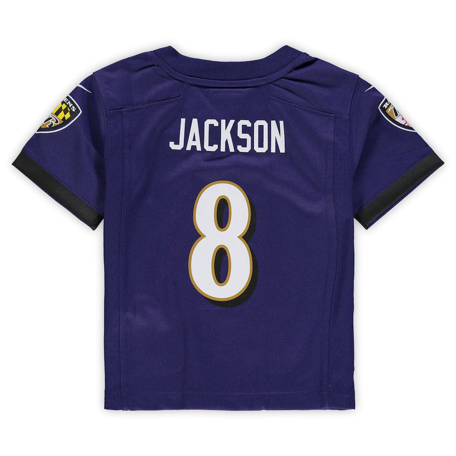 Lamar Jackson Baltimore Ravens Nike Toddler Game Jersey - Purple