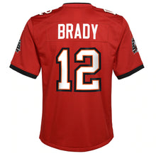 Load image into Gallery viewer, Tom Brady Tampa Bay Buccaneers Nike Child Game Jersey - Red
