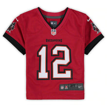 Load image into Gallery viewer, Tom Brady Tampa Bay Buccaneers Nike Toddler Game Jersey - Red

